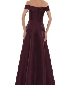 Marsoni By Colors - MV1138 Off Shoulder Beaded A-line Gown 10 Marsoni By Colors - MV1138 Off Shoulder Beaded A-line Gown