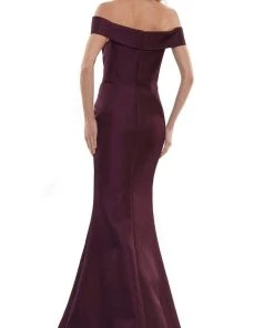 Marsoni By Colors - MV1142 Off Shoulder Mermaid Evening Dress 23 Marsoni By Colors - MV1142 Off Shoulder Mermaid Evening Dress