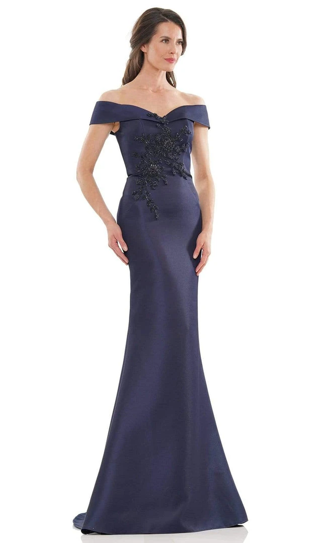 Marsoni By Colors - MV1142 Off Shoulder Mermaid Evening Dress 7 Marsoni By Colors - MV1142 Off Shoulder Mermaid Evening Dress