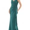 Marsoni By Colors - MV1148 V Neck Sleeveless Sheath Dress 2 Marsoni By Colors - MV1148 V Neck Sleeveless Sheath Dress