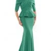 Marsoni By Colors MV1164 - Off Shoulder Mermaid Long Dress