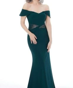 MGNY By Mori Lee - 72215 Beaded Waist Off Shoulder Mermaid Gown 8 MGNY By Mori Lee - 72215 Beaded Waist Off Shoulder Mermaid Gown