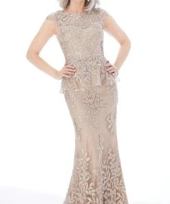 MGNY By Mori Lee - 72230 Lavish 3D Floral Appliques Mermaid Gown 16 MGNY By Mori Lee - 72230 Lavish 3D Floral Appliques Mermaid Gown