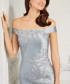 MGNY By Mori Lee - 72408 Floral Embroidery Detailed Trumpet Gown 8 MGNY By Mori Lee - 72408 Floral Embroidery Detailed Trumpet Gown