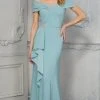 MGNY By Mori Lee - 72417 Off Shoulder Sheath Evening Dress 1 MGNY By Mori Lee - 72417 Off Shoulder Sheath Evening Dress