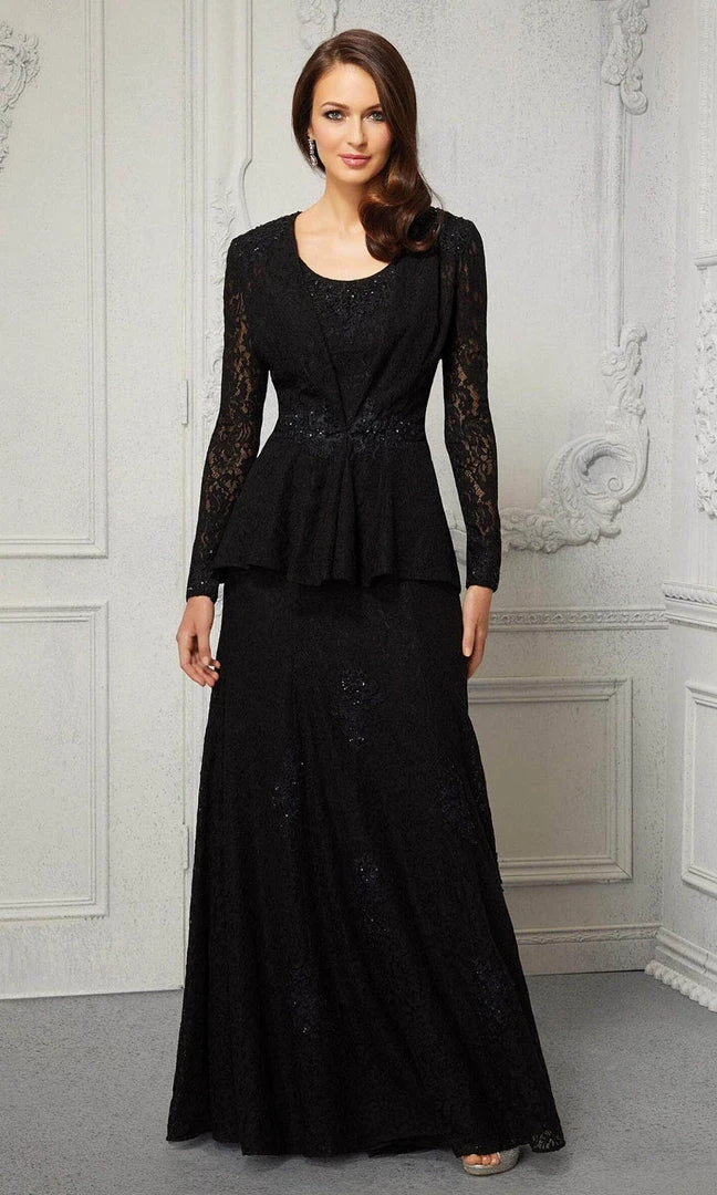 MGNY By Mori Lee - 72422 Two Piece Formal Lace Evening Dress 3 MGNY By Mori Lee - 72422 Two Piece Formal Lace Evening Dress