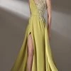 MNM COUTURE - K3903 Sleeveless Illusion Bateau Evening Dress 2 MNM COUTURE - K3903 Sleeveless Illusion Bateau Evening Dress