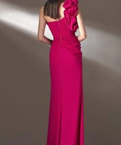MNM COUTURE - K3904 Asymmetrical A-Line Evening Dress 6 MNM COUTURE - K3904 Asymmetrical A-Line Evening Dress