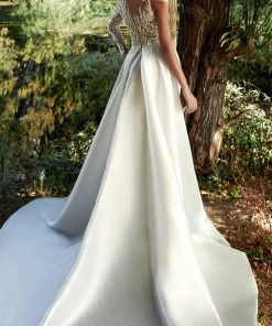 MNM Couture K3919 - Jeweled Overskirt Evening Gown