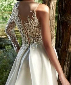 MNM Couture K3919 - Jeweled Overskirt Evening Gown