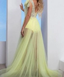 MNM COUTURE M0080 - Embellished A-Line Prom Dress 7 MNM COUTURE M0080 - Embellished A-Line Prom Dress