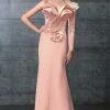 MNM Couture - Single Long Sleeve Evening Gown N0075 2 MNM Couture - Single Long Sleeve Evening Gown N0075