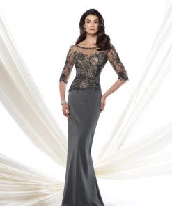 Mon Cheri 115963 Tulle Lace Evening Dress