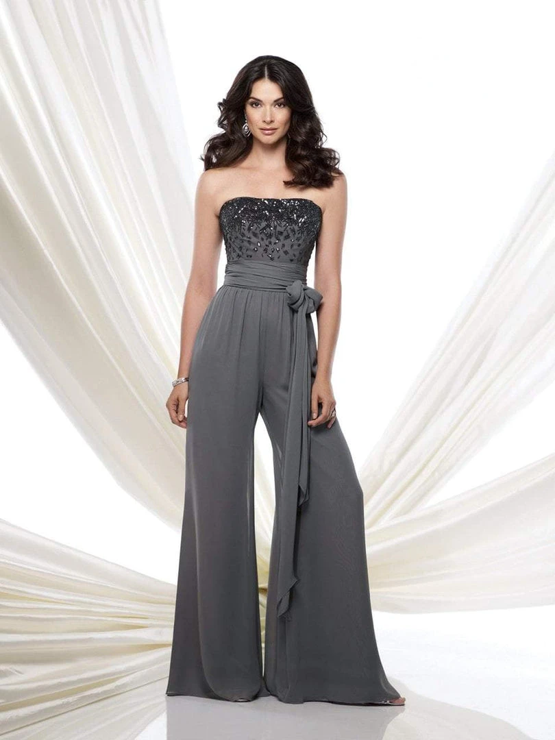Mon Cheri 115976 Strapless Embellished Jumpsuit 3 Mon Cheri 115976 Strapless Embellished Jumpsuit