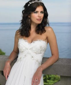 Mon Cheri 18107 Strapless Sweetheart A-line Dress 5 Mon Cheri 18107 Strapless Sweetheart A-line Dress