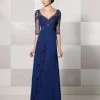 Mon Cheri 214689W DRESS IN BLUE WILLOW