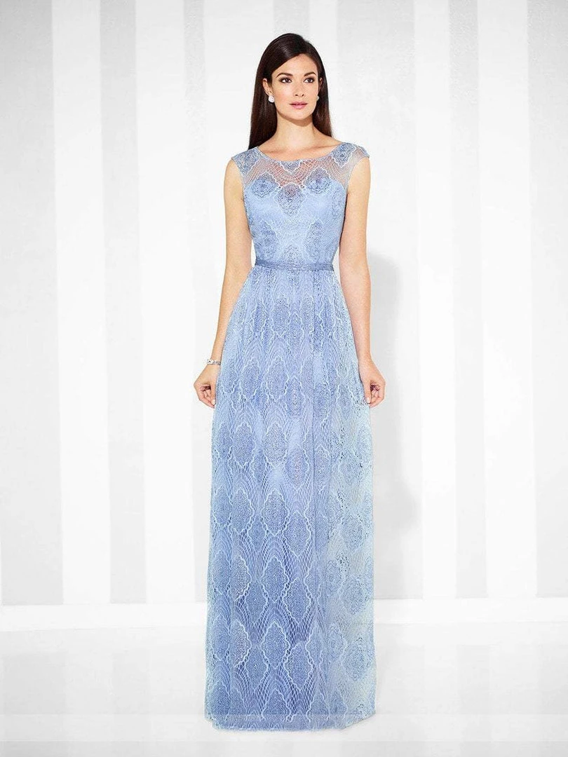 Mon Cheri Allover Soft Lace Sheath Dress 117608 - 1 Pc Lt Periwinkl In Size 6 Available 3 Mon Cheri Allover Soft Lace Sheath Dress 117608 - 1 Pc Lt Periwinkl In Size 6 Available