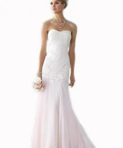 Mon Cheri - Semi-Sweetheart Chiffon Dress 215107