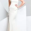 Mon Cheri Strapless Fitted Evening Dress 115704 - 1 Pc Champagne In Size 2 Available