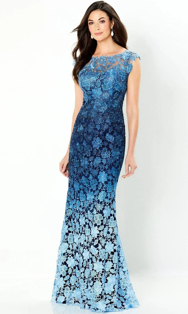 Montage By Mon Cheri 119958W - Ombre Lace Evening Gown 9 Montage By Mon Cheri 119958W - Ombre Lace Evening Gown