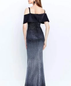 Montage By Mon Cheri - 120908 Metallic Ombre Sheath Dress 7 Montage By Mon Cheri - 120908 Metallic Ombre Sheath Dress