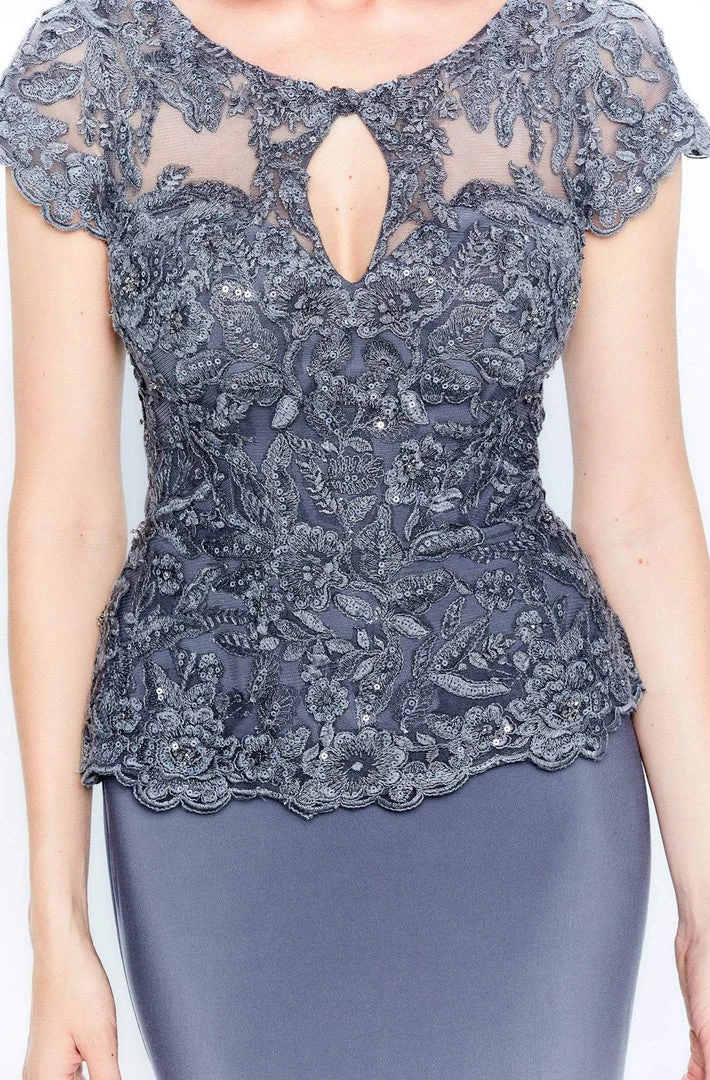 Montage By Mon Cheri - 120910W Embroidered Keyhole Front Long Dress 6 Montage By Mon Cheri - 120910W Embroidered Keyhole Front Long Dress