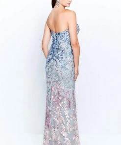 Montage By Mon Cheri - 120911 Embroidered Strapless Sheath Dress 10 Montage By Mon Cheri - 120911 Embroidered Strapless Sheath Dress