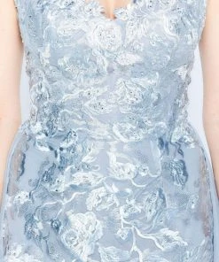 Montage By Mon Cheri - 120918 Embroidered V-Neck Sheath Dress 19 Montage By Mon Cheri - 120918 Embroidered V-Neck Sheath Dress