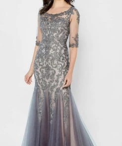 Montage By Mon Cheri 122901 - Lace Evening Gown 12 Montage By Mon Cheri 122901 - Lace Evening Gown