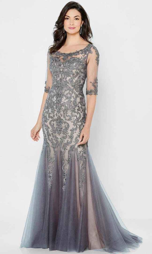 Montage By Mon Cheri 122901 - Lace Evening Gown 5 Montage By Mon Cheri 122901 - Lace Evening Gown