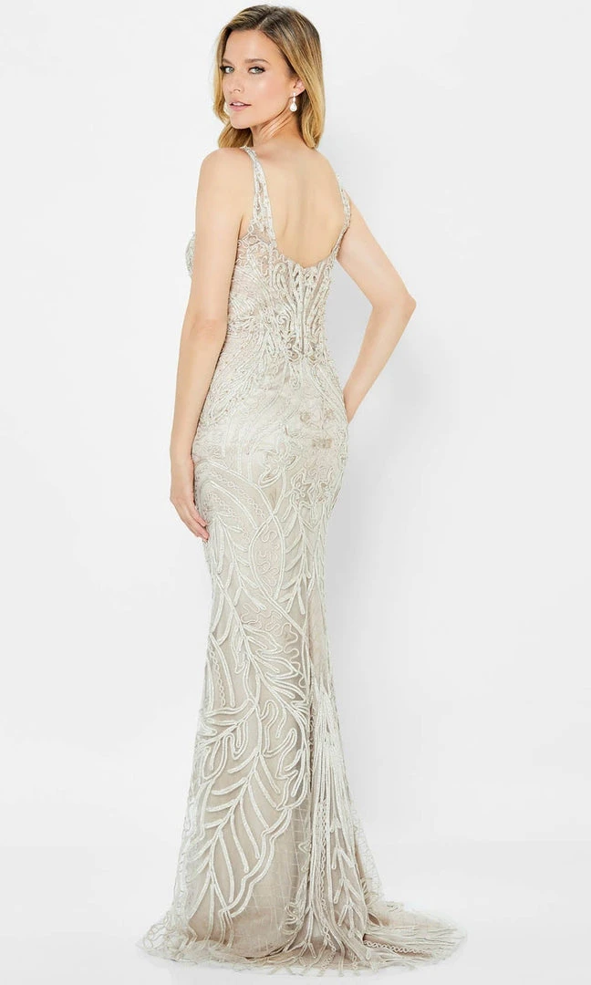 Montage By Mon Cheri 122904 - Detachable Straps And Shawl Dress 4 Montage By Mon Cheri 122904 - Detachable Straps And Shawl Dress