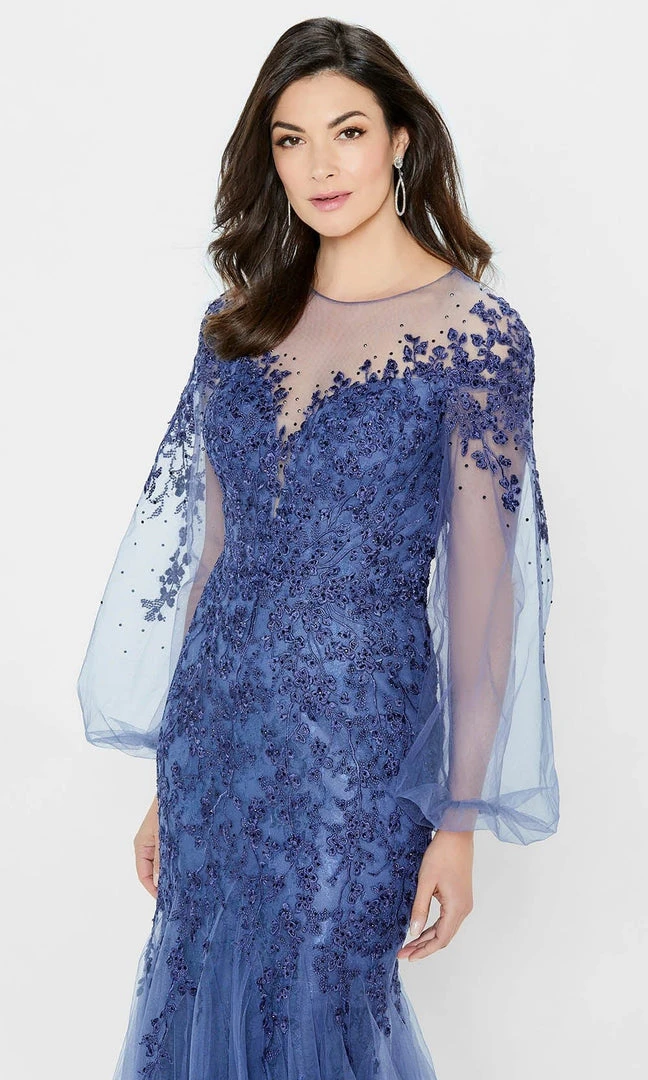 Montage By Mon Cheri 122908 - Lace Ornate Evening Gown 8 Montage By Mon Cheri 122908 - Lace Ornate Evening Gown