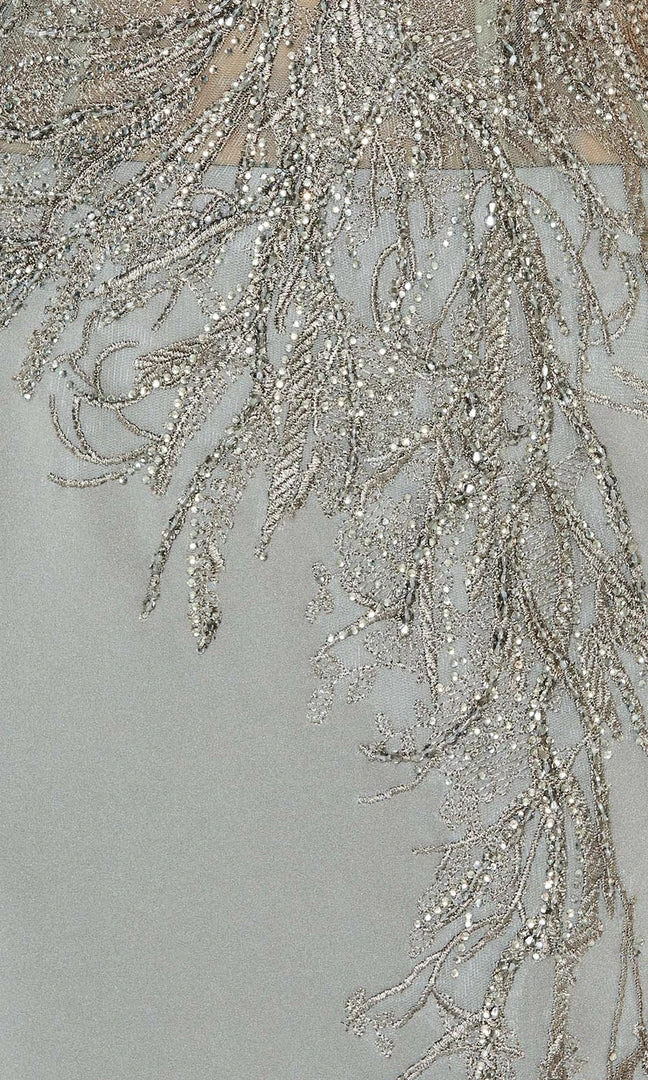 Montage By Mon Cheri 122909 - Stretch Crepe Fitted Gown 6 Montage By Mon Cheri 122909 - Stretch Crepe Fitted Gown