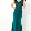Montage By Mon Cheri - 220932 V-Neck Evening Dress 1 Montage By Mon Cheri - 220932 V-Neck Evening Dress