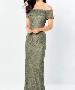 Montage By Mon Cheri - 220947 Laced Evening Gown