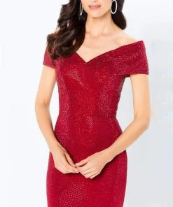 Montage By Mon Cheri - 220949 Jersey Beaded Gown