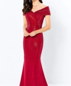 Montage By Mon Cheri - 220949 Jersey Beaded Gown