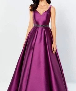 Montage By Mon Cheri - 220954 Sleeveless V-Neck Gown 12 Montage By Mon Cheri - 220954 Sleeveless V-Neck Gown