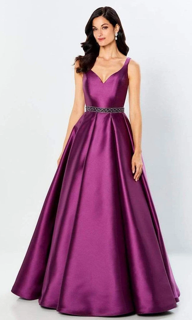 Montage By Mon Cheri - 220954 Sleeveless V-Neck Gown 7 Montage By Mon Cheri - 220954 Sleeveless V-Neck Gown