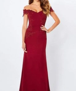 Montage By Mon Cheri - 221964 Empire Sheath Evening Dress