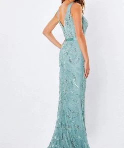 Montage By Mon Cheri - 221965 Bedazzled Sheath Evening Gown