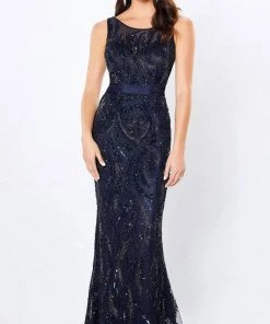 Montage By Mon Cheri - 221965 Bedazzled Sheath Evening Gown 7 Montage By Mon Cheri - 221965 Bedazzled Sheath Evening Gown