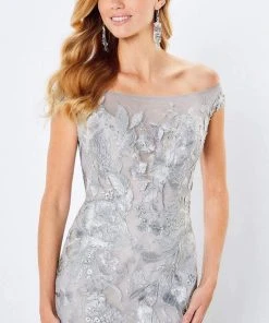 Montage By Mon Cheri - 221968 Illusion Off Shoulder Evening Dress 7 Montage By Mon Cheri - 221968 Illusion Off Shoulder Evening Dress