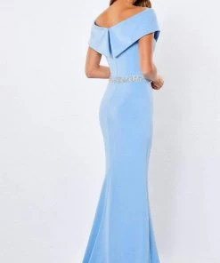 Montage By Mon Cheri - 221976 Peplum Sheath Evening Dress 6 Montage By Mon Cheri - 221976 Peplum Sheath Evening Dress