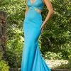 Mori Lee 47005 - Plunging V-neck Evening Gown 2 Mori Lee 47005 - Plunging V-neck Evening Gown