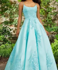 Mori Lee 47056 - Sleeveless Scoop Neck Prom Dress