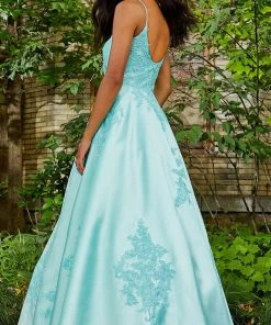Mori Lee 47056 - Sleeveless Scoop Neck Prom Dress