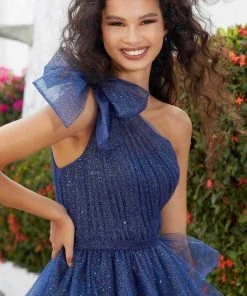 Mori Lee 9599 - Asymmetric Flounce A-Line Cocktail Dress 8 Mori Lee 9599 - Asymmetric Flounce A-Line Cocktail Dress