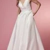 Nox Anabel Bridal E156PW - Sleeveless Bridal Dress 1 Nox Anabel Bridal E156PW - Sleeveless Bridal Dress