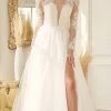Nox Anabel Bridal JE911 - Illusion Bateau Bridal Gown